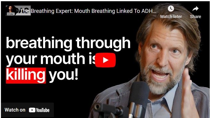 Breathing through your mouth is killing you!